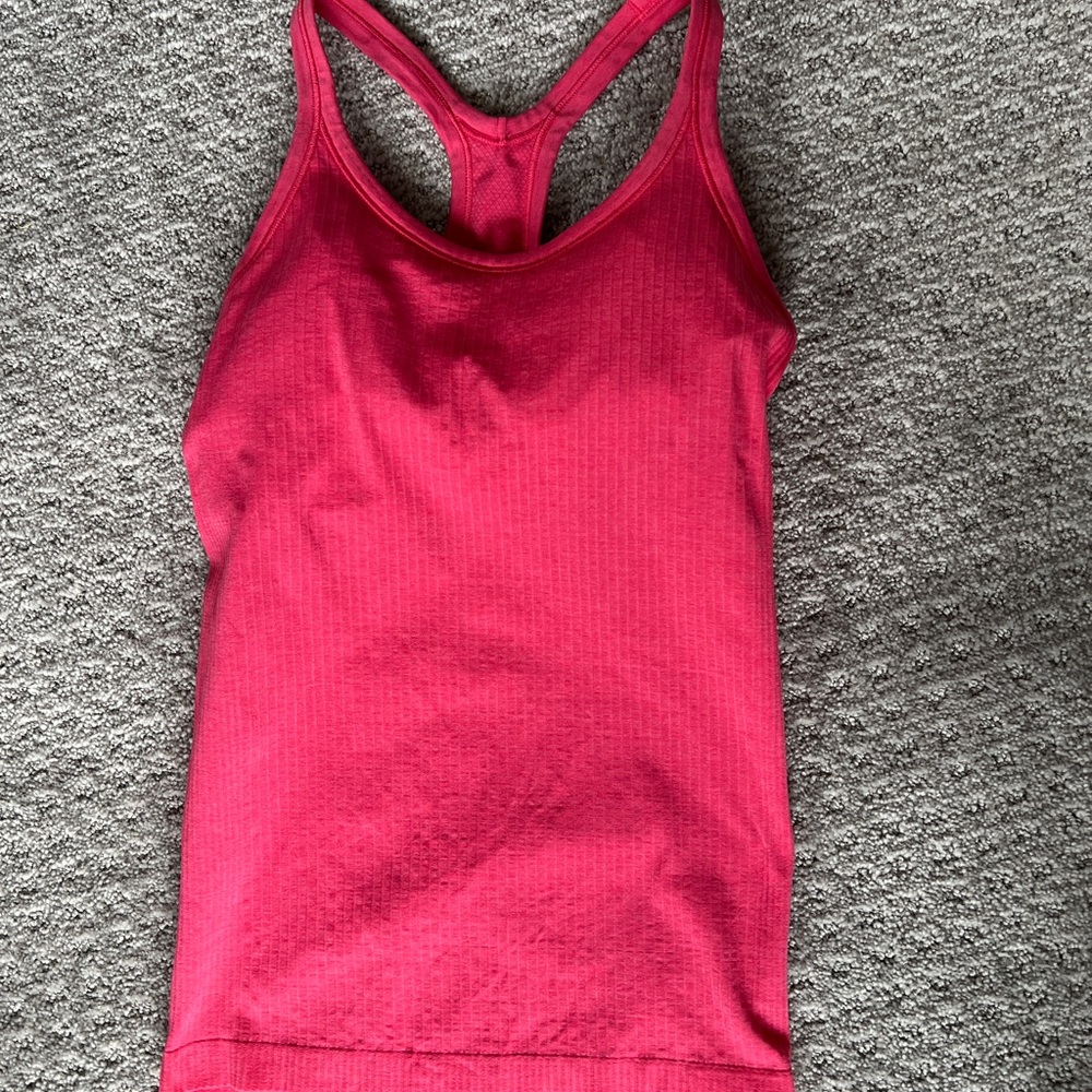 Lululemon Ebb to street tank top light support b/c cup